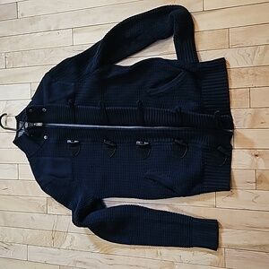 Express Knit zip up sweater